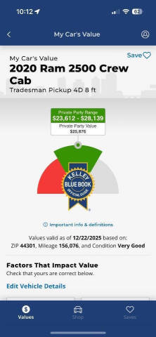 2020 RAM 2500 Tradesman