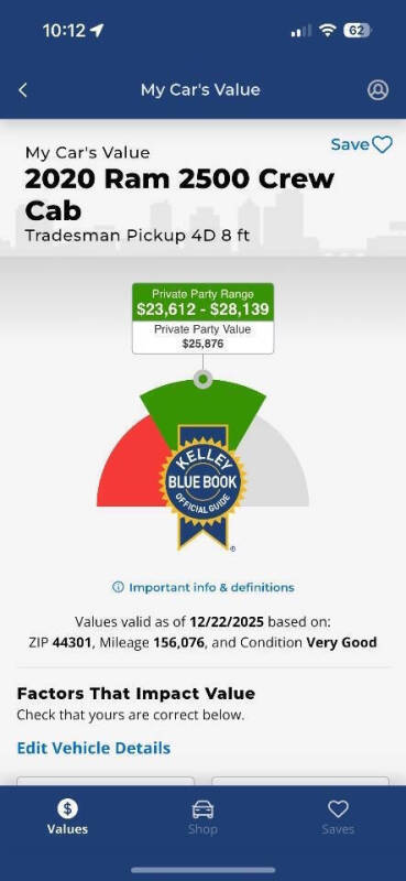 2020 RAM 2500 Tradesman