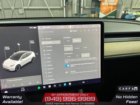 2021 Tesla Model Y Standard Range