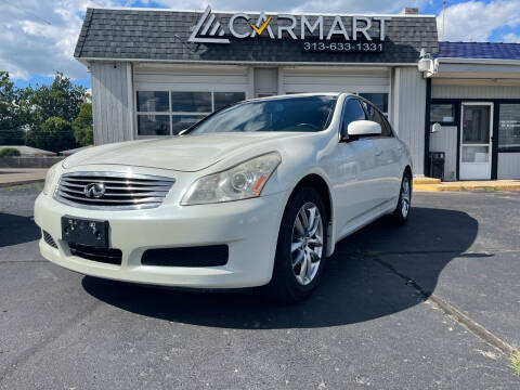 2007 Infiniti G35 for sale at Carmart in Dearborn Heights MI