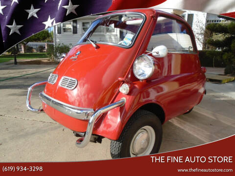 1960 BMW ISETTA for sale at The Fine Auto Store in Imperial Beach CA