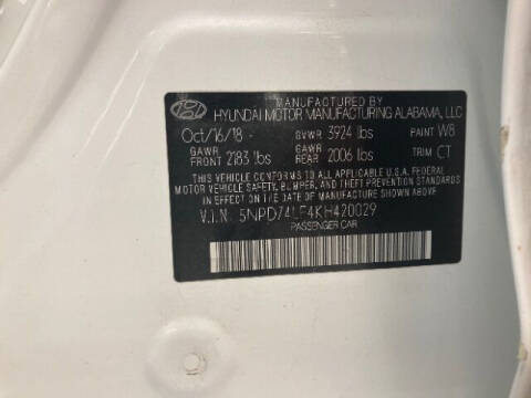 2019 Hyundai Elantra