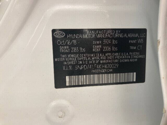 2019 Hyundai Elantra