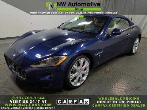 2012 Maserati GranTurismo for sale at NW Automotive Group in Cincinnati OH
