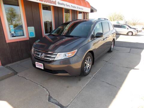 2012 Honda Odyssey for sale at Autoland in Cedar Rapids IA