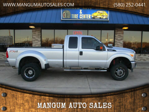 2015 Ford F-350 Super Duty for sale at MANGUM AUTO SALES in Duncan OK