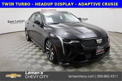 2022 Cadillac CT4-V for sale at Leman's Chevy City in Bloomington IL