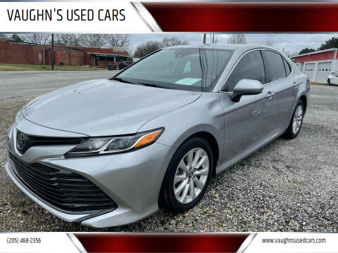 2019 Toyota Camry for sale at VAUGHN'S USED CARS in Guin AL
