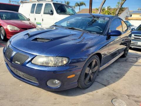 2005 Pontiac GTO for sale at Convoy Motors LLC in National City CA