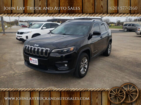 2019 Jeep Cherokee for sale at John Lay Truck and Auto Sales in Independence KS