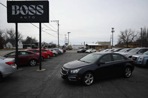 2015 Chevrolet Cruze for sale at Boss Auto in Appleton WI