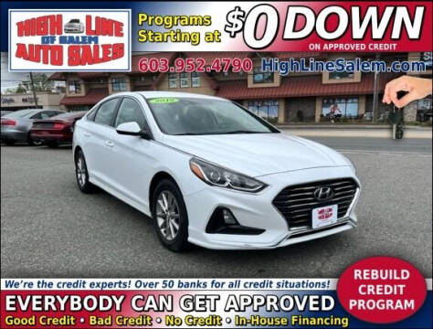 2019 Hyundai Sonata for sale at High Line Auto Sales of Salem in Salem NH