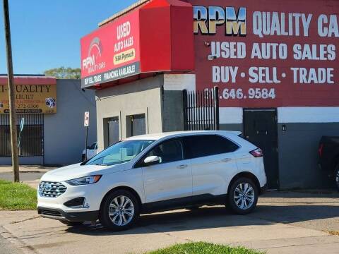 2021 Ford Edge for sale at RPM Quality Cars in Detroit MI
