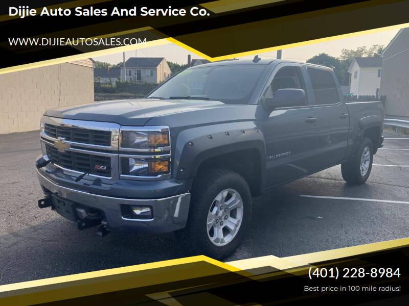 2014 Chevrolet Silverado 1500 for sale at Dijie Auto Sales and Service Co. in Johnston RI