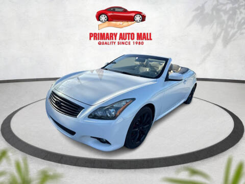2012 Infiniti G37 Convertible