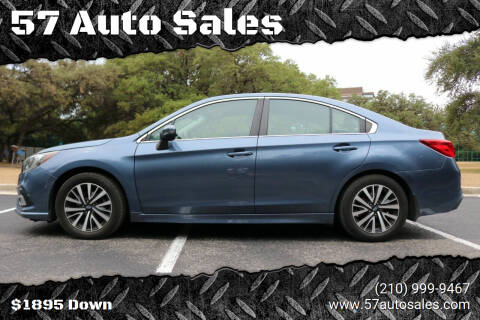 2018 Subaru Legacy for sale at 57 Auto Sales in San Antonio TX