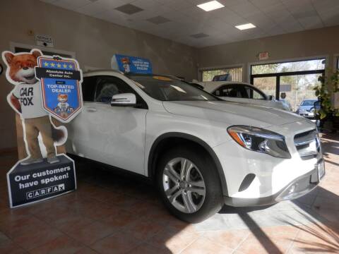 2017 Mercedes-Benz GLA for sale at ABSOLUTE AUTO CENTER in Berlin CT