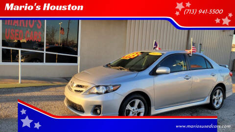 2011 Toyota Corolla for sale at Mario's Houston in Houston TX