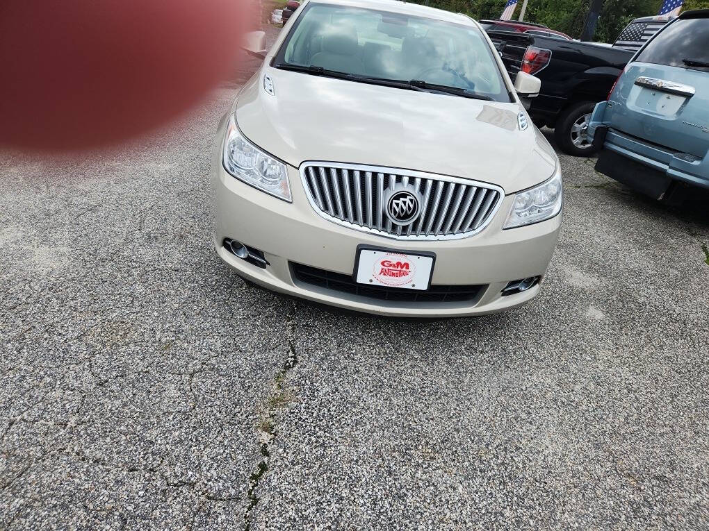 2011 Buick LaCrosse for sale at G & M Auto Sales in Kingsville, MD