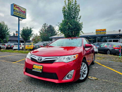 2012 Toyota Camry for sale at Car Craft Auto Sales in Lynnwood WA