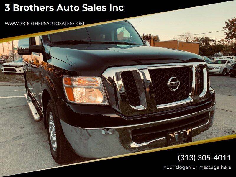 2013 Nissan NV Passenger for sale at 3 Brothers Auto Sales Inc in Detroit MI