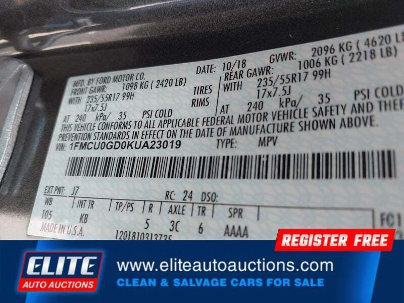 2019 Ford Escape SE