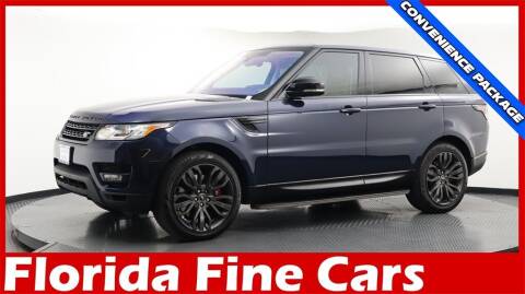 2017 Land Rover Range Rover Sport for sale at Florida Fine Cars - West Palm Beach in West Palm Beach FL