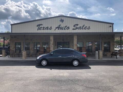 2017 Nissan Versa for sale at Texas Auto Sales in San Antonio TX