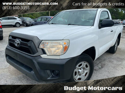 2013 Toyota Tacoma for sale at Budget Motorcars in Tampa FL