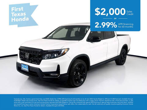 2026 Honda Ridgeline Black Edition