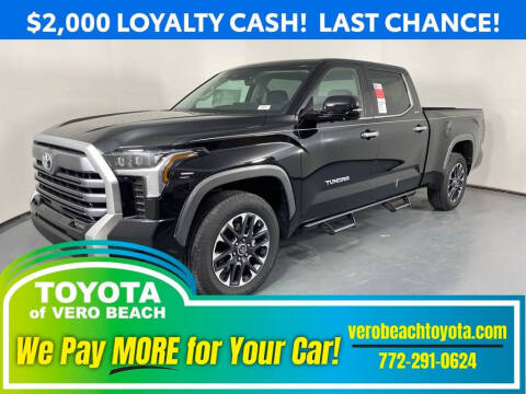 2024 Toyota Tundra for sale at PHIL SMITH AUTOMOTIVE GROUP - Toyota Kia of Vero Beach in Vero Beach FL