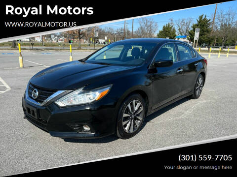 2017 Nissan Altima for sale at Royal Motors in Hyattsville MD