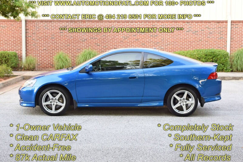 2005 Acura RSX for sale at Automotion Of Atlanta in Conyers GA