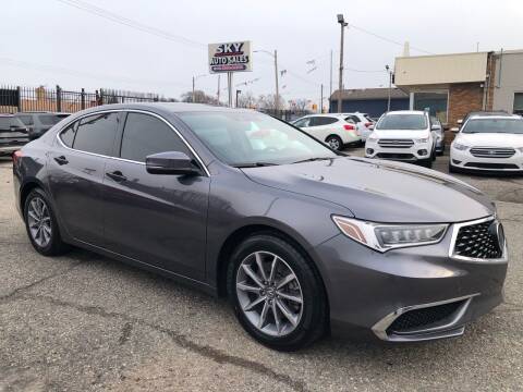 2019 Acura TLX for sale at SKY AUTO SALES in Detroit MI