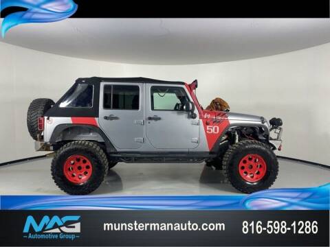 2016 Jeep Wrangler Unlimited for sale at Munsterman Automotive Group in Blue Springs MO