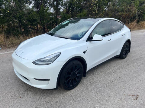 2021 Tesla Model Y for sale at TROPHY MOTORS in New Braunfels TX