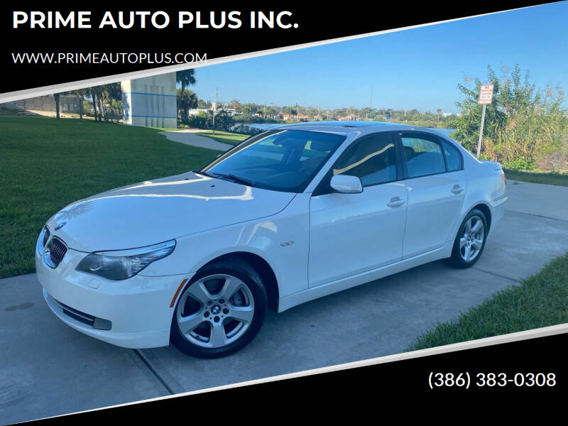 2008 BMW 5 Series for sale at PRIME AUTO PLUS INC. in Daytona Beach FL