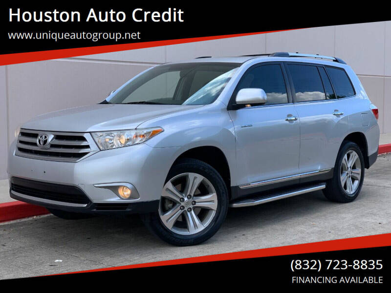 2013 Toyota Highlander for sale at Houston Auto Credit in Houston TX