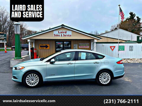 2014 Ford Fusion Hybrid for sale at LAIRD SALES AND SERVICE in Muskegon MI