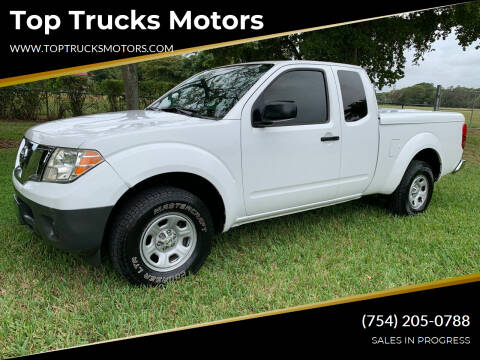 2012 Nissan Frontier for sale at Top Trucks Motors in Pompano Beach FL