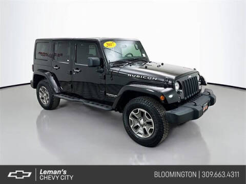 2017 Jeep Wrangler Unlimited for sale at Leman's Chevy City in Bloomington IL