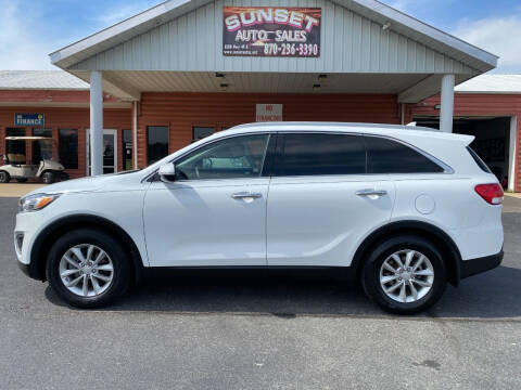 2016 Kia Sorento for sale at Sunset Auto Sales in Paragould AR