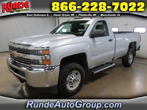 2018 Chevrolet Silverado 2500HD for sale at Runde PreDriven in Hazel Green WI