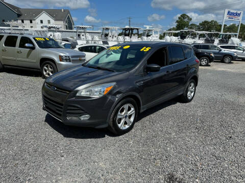 2015 Ford Escape for sale at H & J Wholesale Inc. in Charleston SC