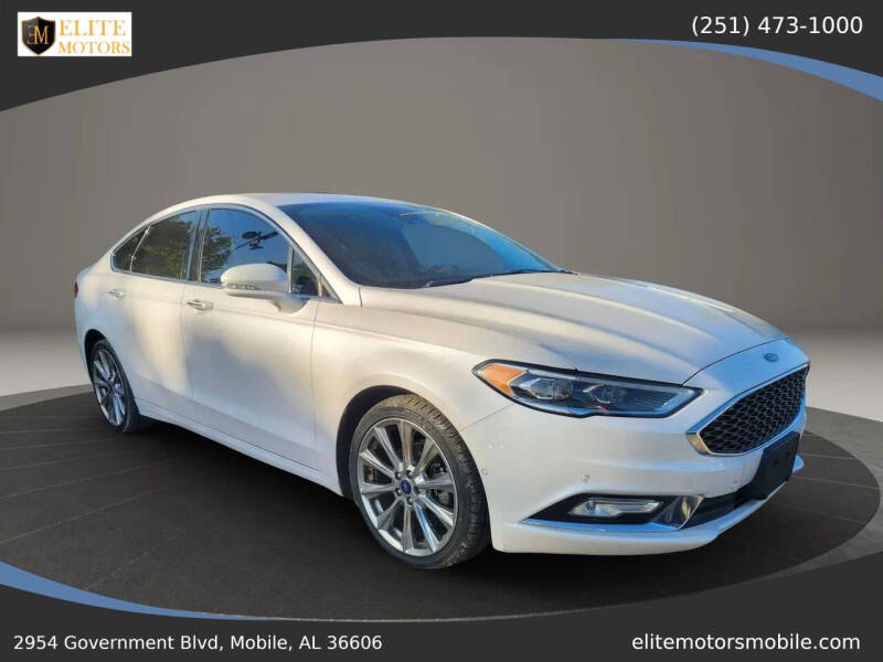 2017 Ford Fusion Platinum
