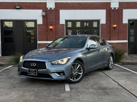 2018 Infiniti Q50 for sale at UPTOWN MOTOR CARS in Houston TX