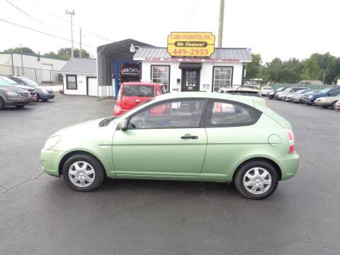 2007 Hyundai Accent for sale at Cars Unlimited Inc in Lebanon TN