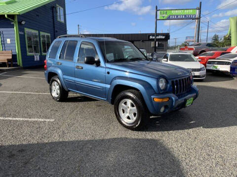 2003 Jeep Liberty for sale at Sunset Auto Wholesale in Tacoma WA