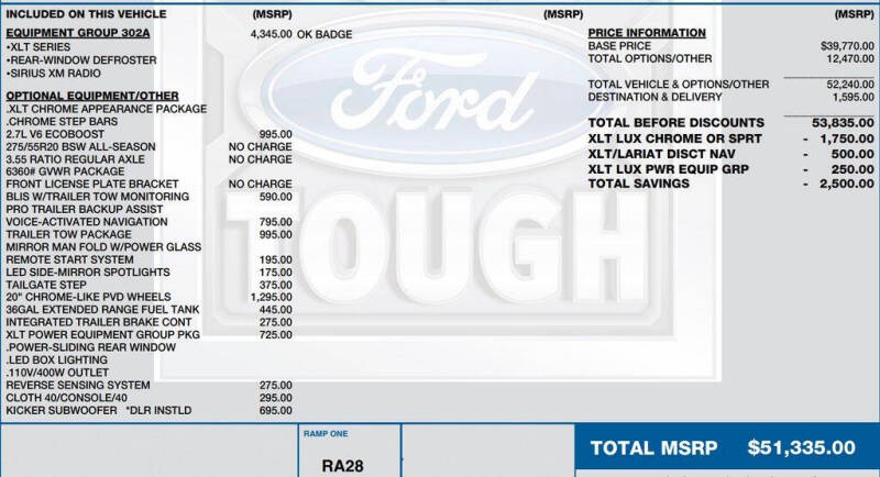 2020 Ford F-150