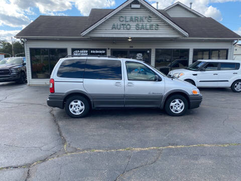 2003 Pontiac Montana for sale at Clarks Auto Sales in Middletown OH